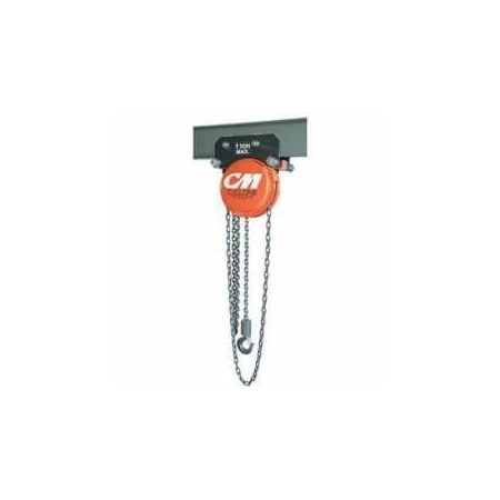 Cm Geared Trolley Hoist, Army Type Manual, Series Cyclone, 3 Ton, 20 Ft Lifting Height, 1878 In 4817
